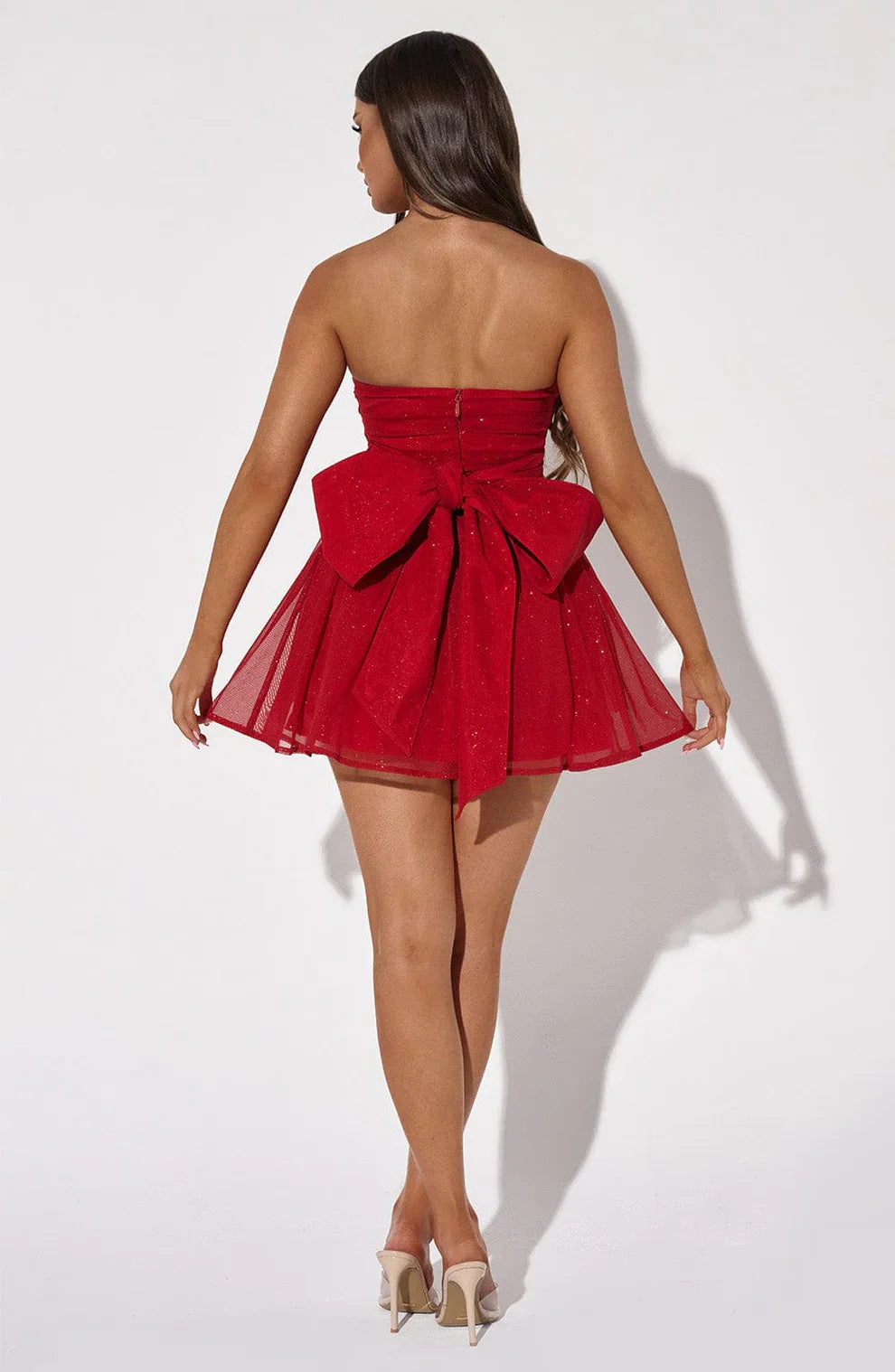 Loura Bow Back Mini Dress