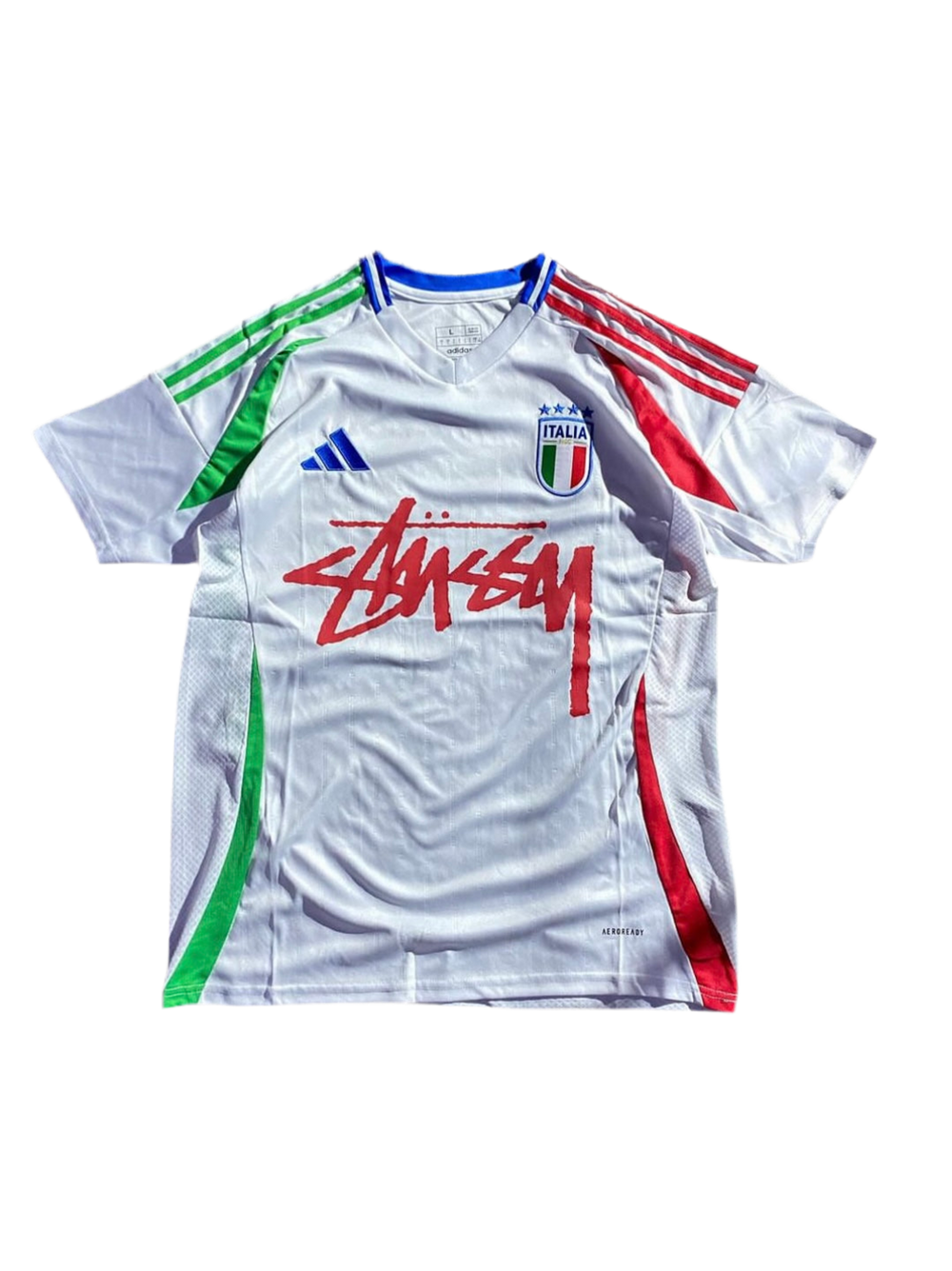 STÜ X ITALY JERSEY WHITE