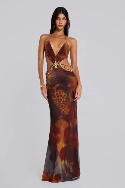 Loura Jungle Maxi Dress