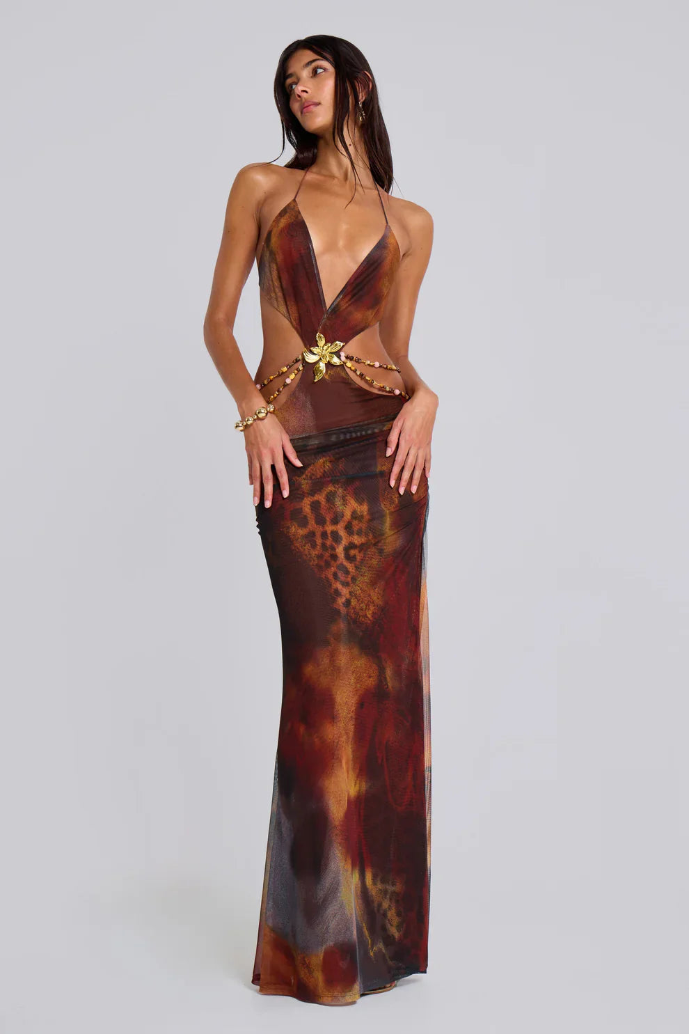 Loura Jungle Maxi Dress