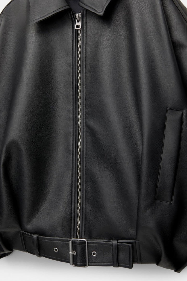 VIRALE P&B LEDERJACKE