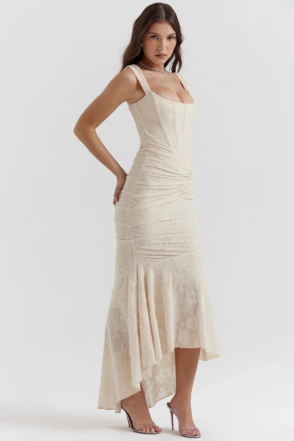 Loura Elegant Waist Dress
