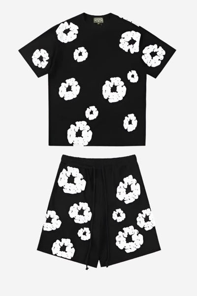 FLOWER SHORT SET