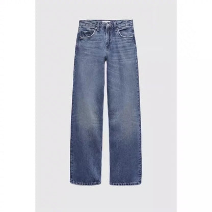 Wide Leg Jeans mit hohem Bund