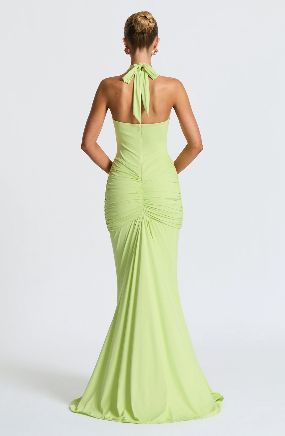 Loura Draped Jersey Maxi Dress