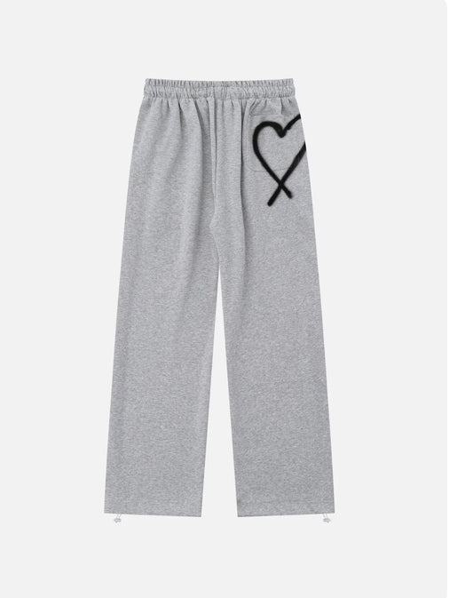 Graffiti Heart Sweatpants